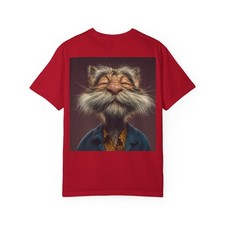Gato Camiseta Manga Corta, Regalo Amante de los Animales, Camiseta con Gato, Animación, Gatito