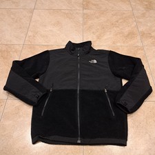 THE NORTH FACE DENALI Black Fleece Polartec Jacket Boys XL Mens Size S