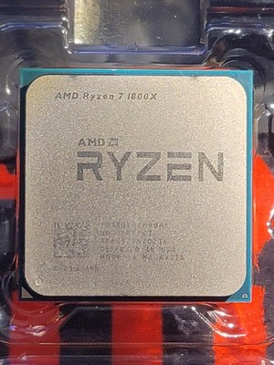 AMD Ryzen 7 1800X 3.6GHz Socket AM4 8-Core 16-Thread CPU Processor YD180XBCM88AE