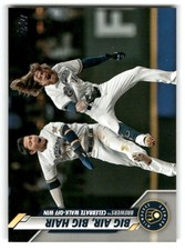 2020 Topps #72 Big Air, Big Hair | Milwaukee Brewers