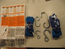 Lot of 2 Tie Boss Tie Downs - 1/4" 150lb Max Load  3/8" 300lb Max Load 