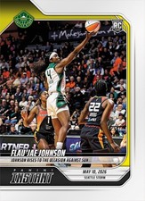 2026 Panini Instant WNBA Flau'jae Johnson ROOKIE CARD SP Seattle Storm #43 RC