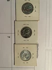 Lot of 3 Proof Silver Washington Quarters 1962, 1963, 1964