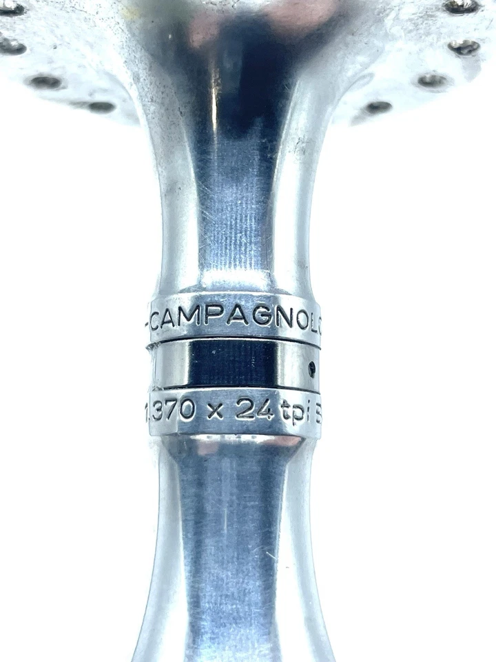 Buje trasero Campagnolo C-Record pista vintage Campy 32 agujeros Foto 3 de 4