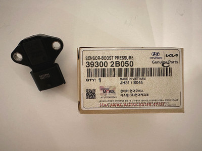 GENUINE OEM Boost Pressure Sensor 39300-2B050 for 16-18 Hyundai & 16-19 Kia