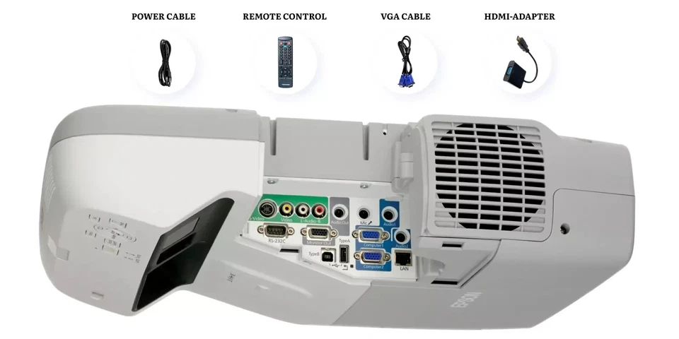 2500 ANSI LCD Projector UST for Game Console w/HDMI Xbox Apple TV Amazon Fire TV - Image 4 of 4