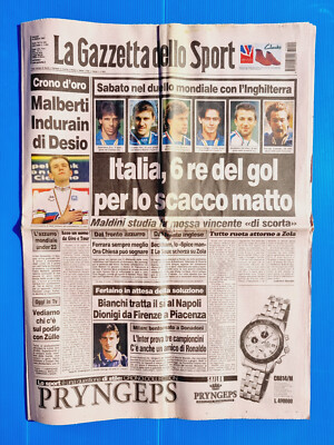 Gazette Dello Sport 12 Octobre 1957 Duilio Loi-Felix Chiocca -gp
