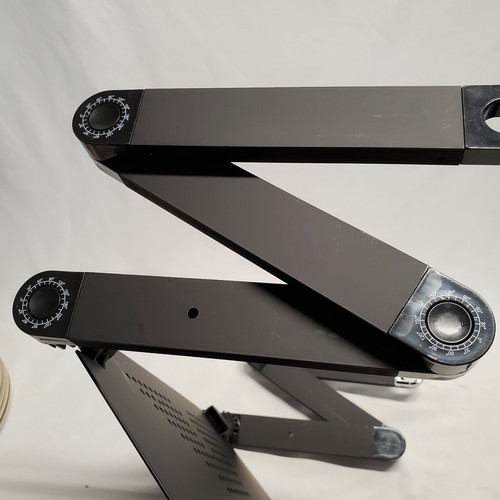 Laptop Stand for Bed Adjustabe Lap Desk Table Work from Home Office Riser Tray - Picture 5 of 6