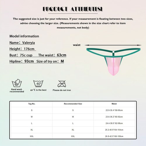 Herren Blumenmuster niedrig erhöht G-String Tanga Sissy Höschen Bikini Slips Unterwäsche - Bild 83 von 83