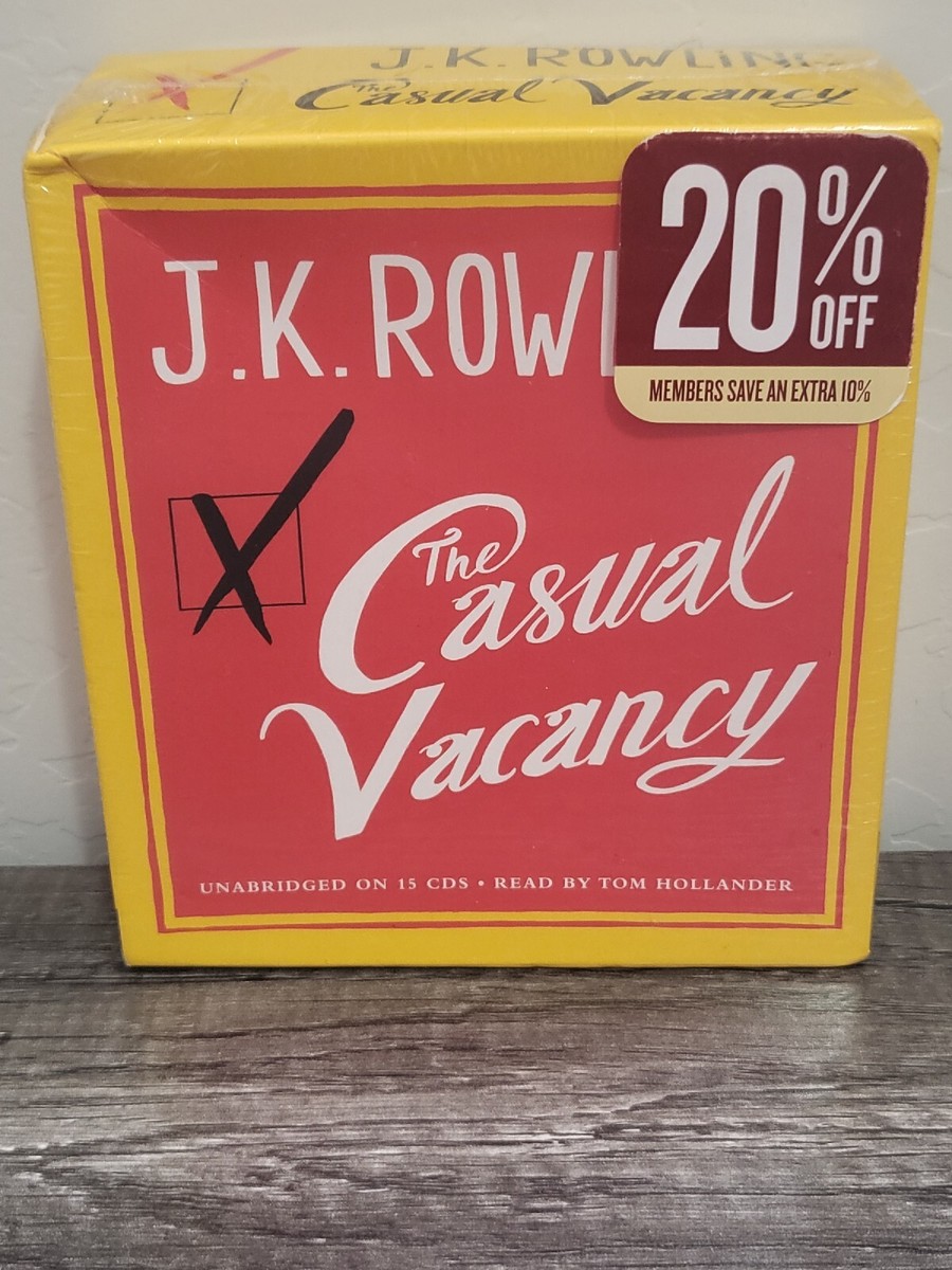 The Casual Vacancy Audio CD – Audiobook, CD, Unabridged The Casual Vacancy Audio CD – Audiobook, CD, Unabridged