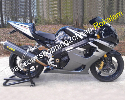 パーツ SUZUKI GSXR1000 K3-K4 2003-2004 200mm 2003 2004 GSX-R1000 K3 K4 replica and custom fairing kit 35