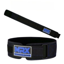 MRX Weight Lifting Belt - 4 Inches Back Support Powerlifting Belts Heavy Duty
