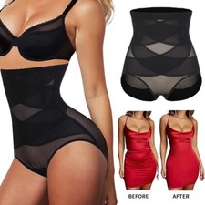 Women High Waist Shorts Shapewear Tummy Control Panties Slimming Body Shaper US