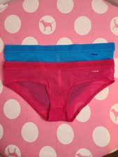 Rare VTG VS PINK 2pk Low-rise Retro Brief Panties Size M
