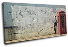 Graffiti Pop Banksy Street SINGLE CANVAS WALL ART Picture Print VA