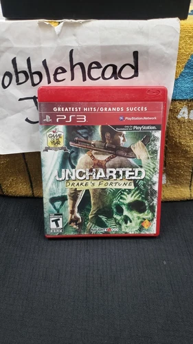 CIB UNCHARTED DRAK'E FORTUNE PS3 SONY PLAYSTATION 3 VIDEO GAME GREATEST HITS