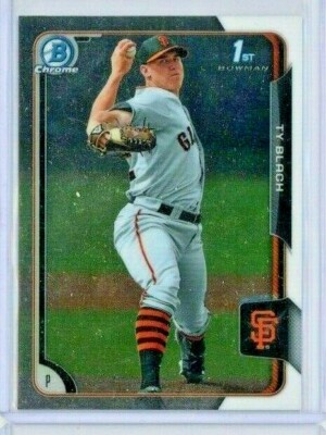 2015 Bowman Chrome Prospects #BCP24 Ty Blach Rookie RC - San Fran Giants - MINT