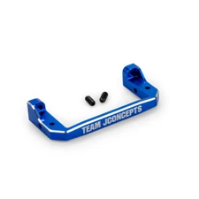 JConcepts RC10, RC10T, RC10GT Servo Mount Bracket, Blue, 5219-1