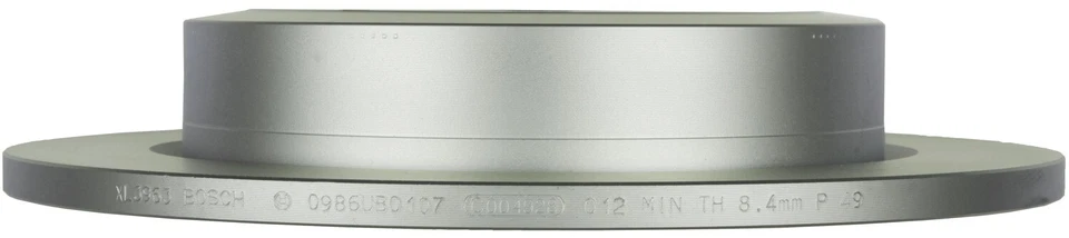 Rotor de freno de disco trasero Bosch QuietCast para Mini Cooper 2002-2015 Foto 4 de 4