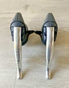 Shifters Campagnolo Mirage 2-3x8 Vitesses - Pour Vélo De Route - Occasion En Bon état