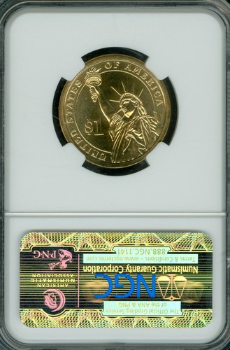 2010 D MILLARD FILLMORE PRES. DOLLAR NGC MS69 SMS MAC FINEST MAC SPOTLESS . - Picture 2 of 4