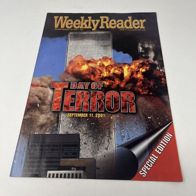 2001 Weekly Reader Magazine 9/11 September 11th Day Of Terror Special Edition