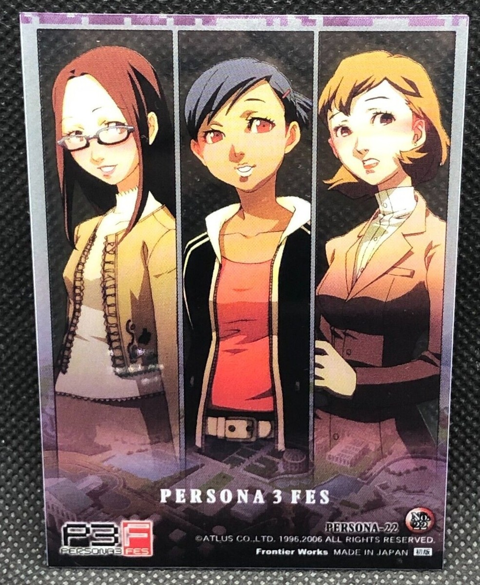 P3 fes ペルソナ3 fes クリアトレーディングカード 全種 プロモセット P3 fes ペルソナ3 fes クリアトレーディングカード 全種 プロモ