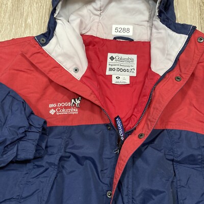 Columbia Big Dogs ナイロンジャケット L Big Dog Jacket M Columbia Sport Color-block Hiking Trail