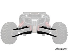 Superatv Sidewinder Boxed A-arms For Can-am Maverick X3 72 Body - Black