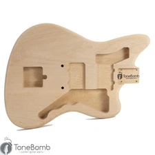 ToneBomb Light Weight Alder  RuffTone Jazzmaster Offset Guitar Body