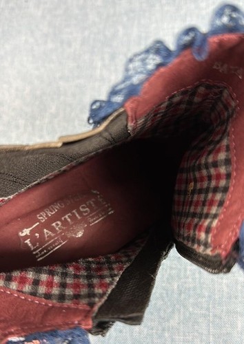 Spring Step L'Artiste Bata Leather Round Toe Ankle Boots Size 9.5/10 - Picture 9 of 10