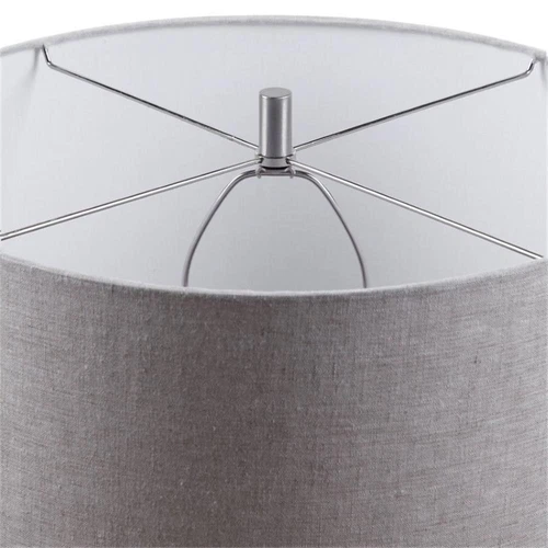 Uttermost Magellan Coastal Ceramic and Iron Table Lamp in Aged Indigo Blue - Picture 4 of 7