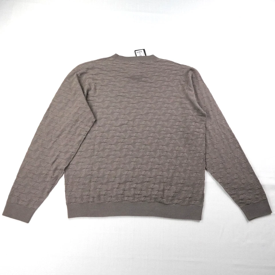 Suéter Giorgio Armani Para Hombres 54 Lana Jacquard Cuello Redondo Pullover Italia Precio de venta sugerido por el fabricante $645 Foto 2 de 4