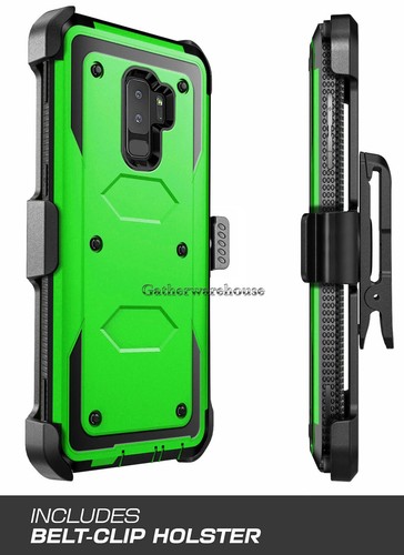 For Samsung Galaxy S9/S9+ Heavy Duty Phone Case Cover Belt Clip / Tempered Glass - Picture 60 of 96