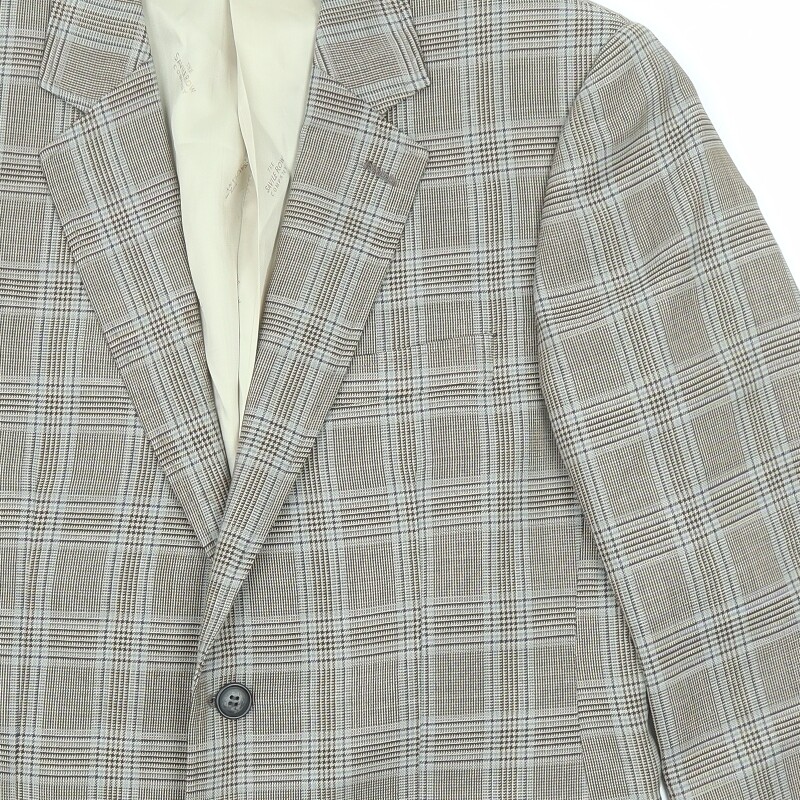 FILA Blazer giacca multicolore a quadretti The Savile Row da uomo taglia 38 regolare