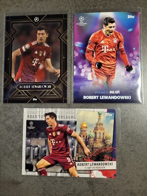 Topps 2020/21/22, Robert Lewandowski, (Deco, Steve Aoki)