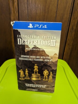 Desperados III Collector PS4 - Jeu PlayStation 4 - Édition Collector Complète - Neuf Sous Blister