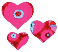 New Sizzix Bigz Hearts die 656334 Retail 33.99 SIZE 3" x 2 1/2" to 2" x 1 3/4"