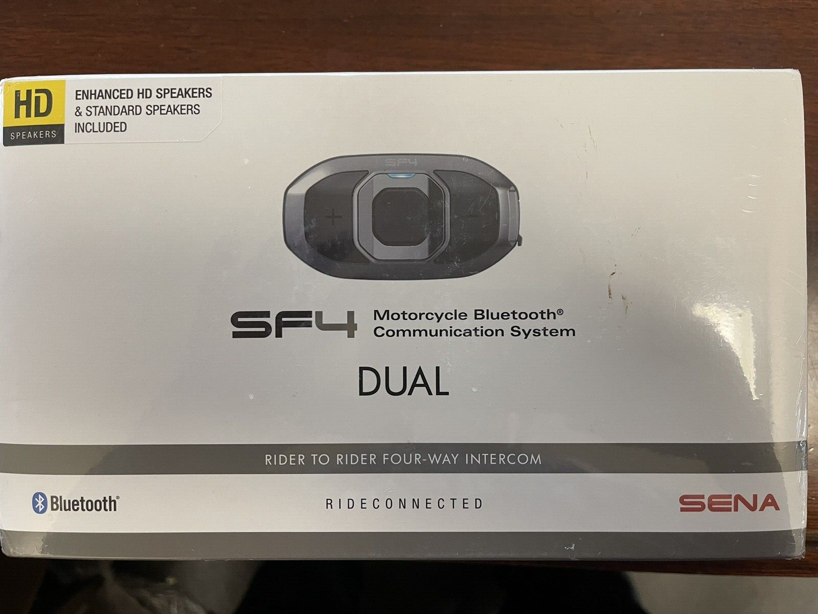 SENA SF4 Motorcycle Bluetooth Communication HD Speaker System Dual Pack