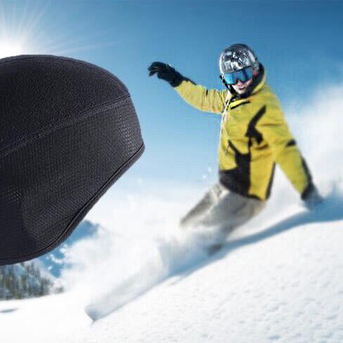 Skull Cap Ear Warmer Winter Windproof Warm Fleece Beanie Hat Cap for Men Women - Picture 23 of 25