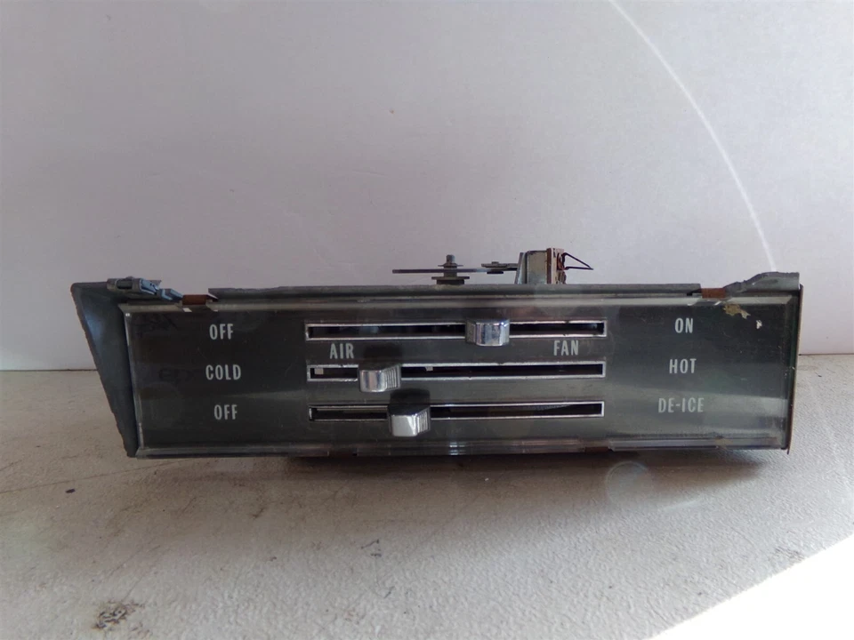 Chevrolet Chevelle 1968 68 calefacción aire acondicionado controles OEM Chevy Foto 2 de 4