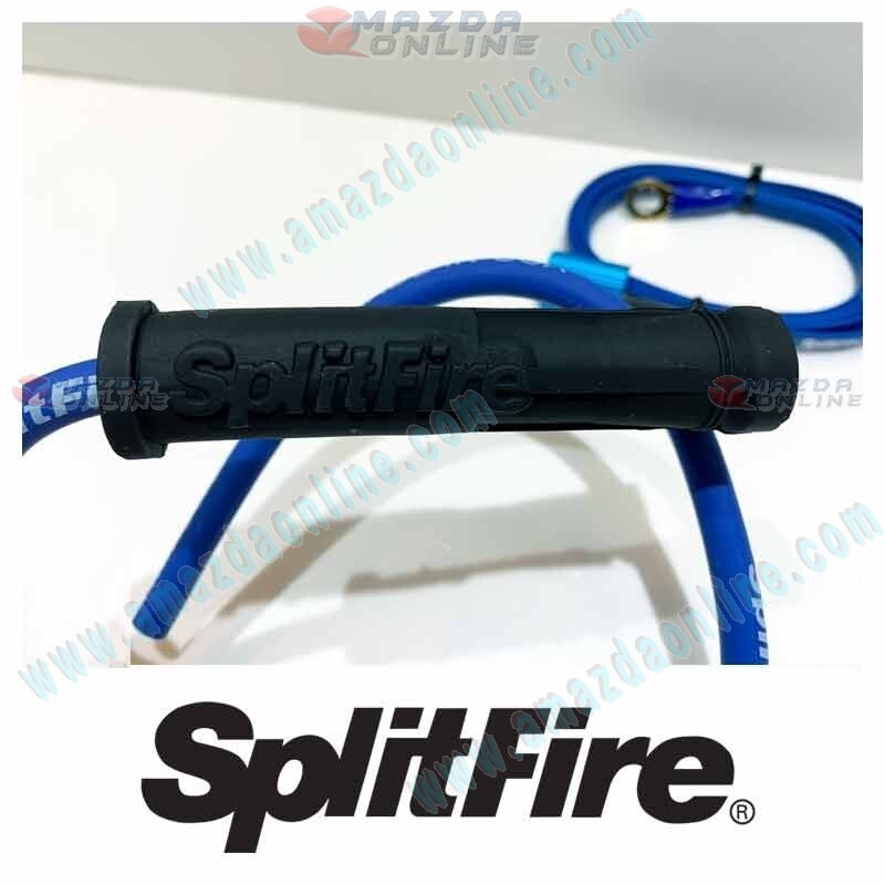 たかす　FIRE WIRE　SPIT FIRE　フィン付き SplitFire 8.8mm Twin Core Motorbike Plug Wire w/ Grounding