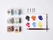 Winsor & Newton 1090103-1090105 Set of 4 Drawing Ink Collection