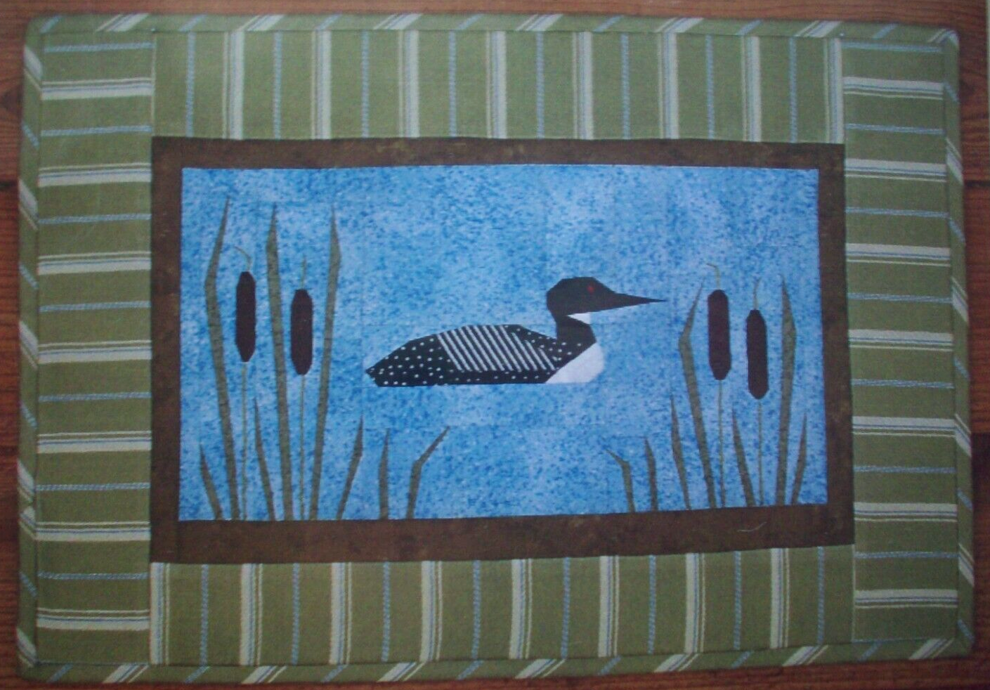 Loon Pattern Paper Loon Lake MH design paper piecing quilt pattern uncut | eBay