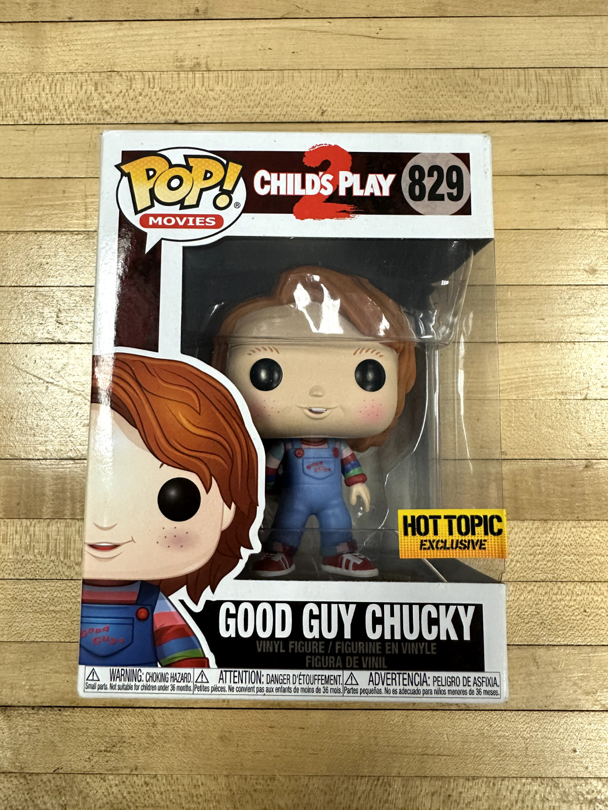 Sale Funko Pop! Vinyl: Good Guy Chucky - Hot Topic (Ht) (Exclusive) #829