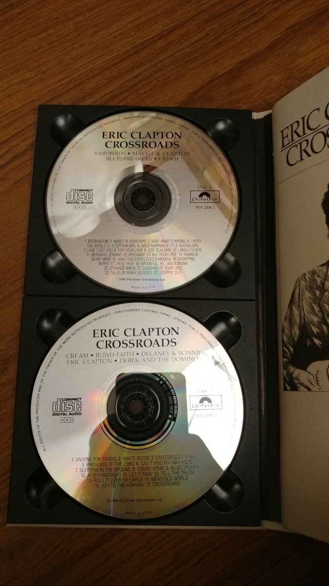 Eric Clapton - Crossroads - 4 CD Edition - USED 42283526129| eBay