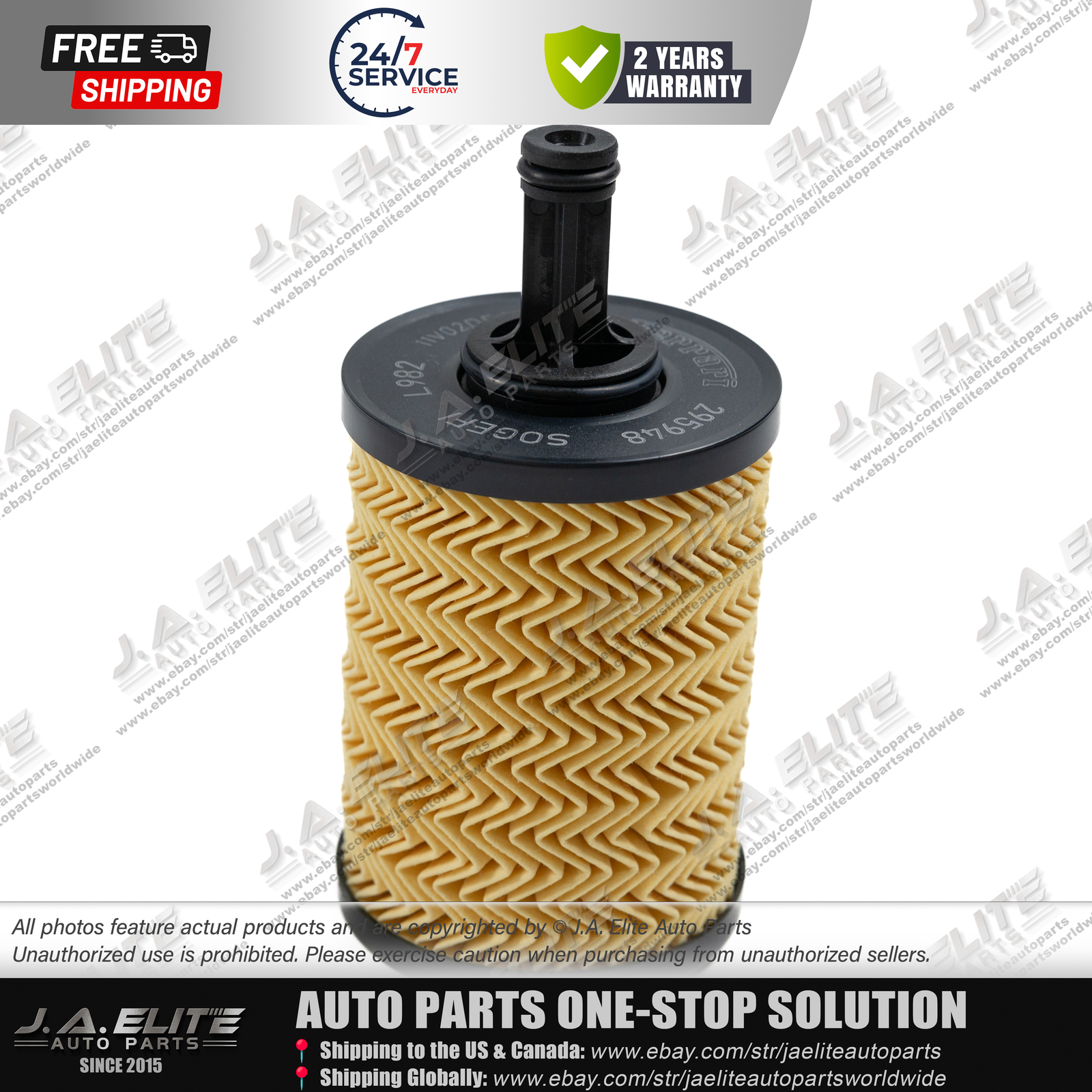 Ferrari 488 Oil filter P/N 295948