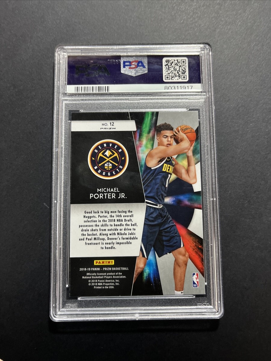 2018 Panini SILVER Prizm #12 Michael Porter JR FRESHMAN