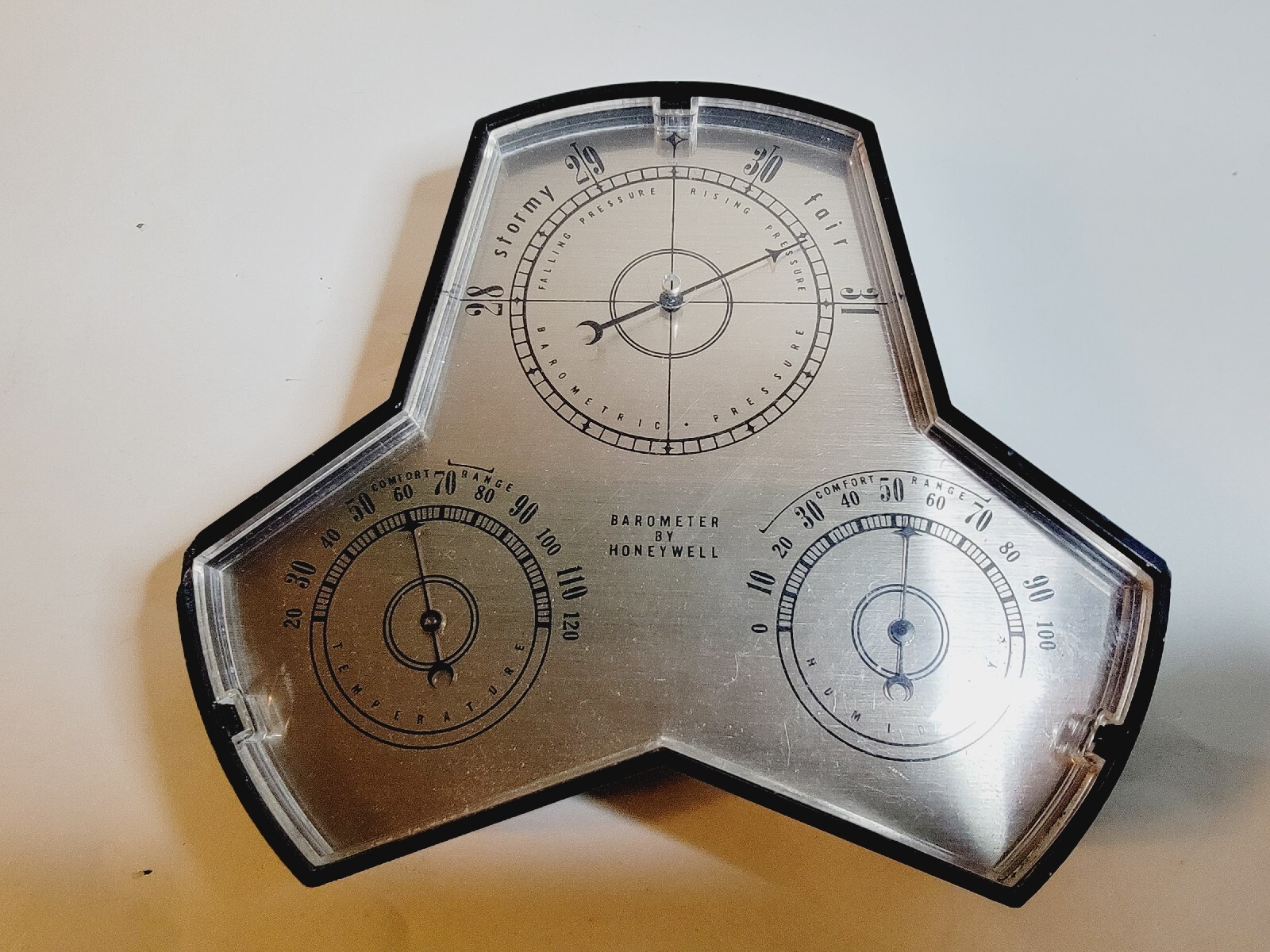 Vintage Honeywell Weather Station Barometer, Thermometer, Hygrometer