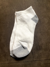 7 Pairs Cherokee White Low Cut Socks - Boys' Size Large 3-10 - Soft  Comfort
